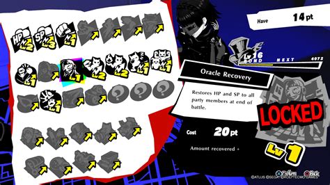 Persona 5 Strikers Bond skills guide .